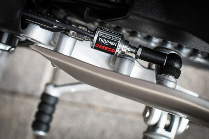 Triumph Street Triple RS quickshifter