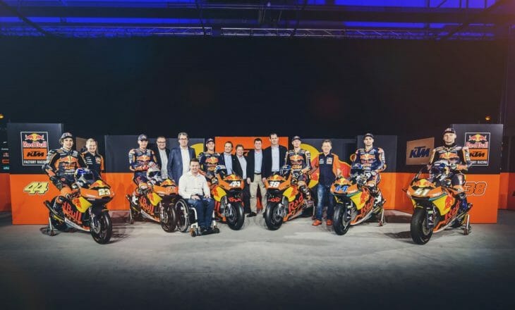 Red Bull KTM riders