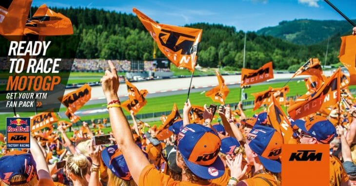 KTM Announces Red Bull MotoGP Fan Pack