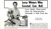 Leroy Winters scored the overall victory at the prestigious Jack Pine Enduro in 1956 on a 165cc Harley-Davidson.