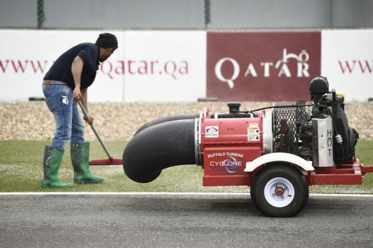 MotoGP Track action Saturday at Qatar canceled due to standing water 