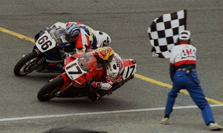 Duhamel’s 1999 Daytona 200 victory was one of the best AMA Superbike races of all time.