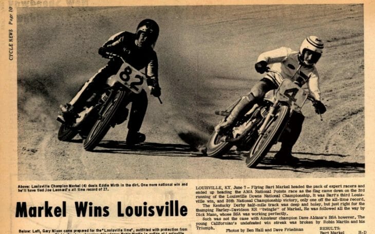 The AMA Grand National at Louisville Downs had a 25-year run. Bart Markel was the race’s first winner.The AMA Grand National at Louisville Downs had a 25-year run. Bart Markel was the race’s first winner.
