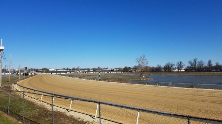 The old Louisville Downs as it looked in March of 2017.