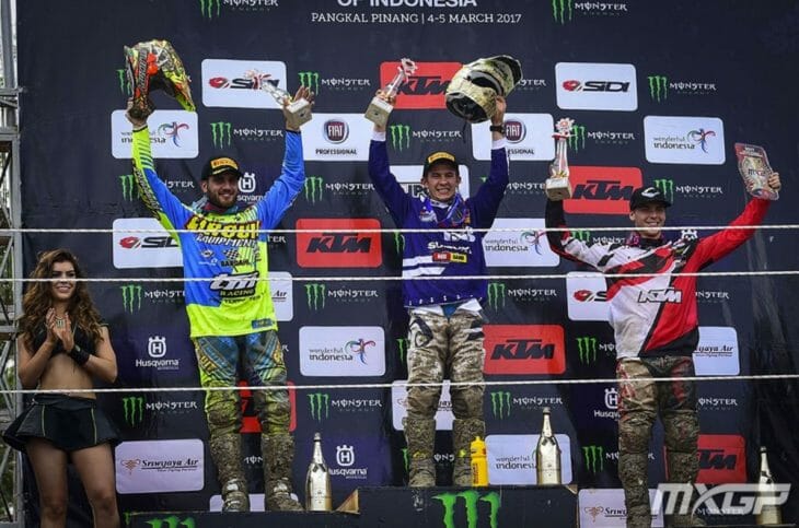 MX2 Podium