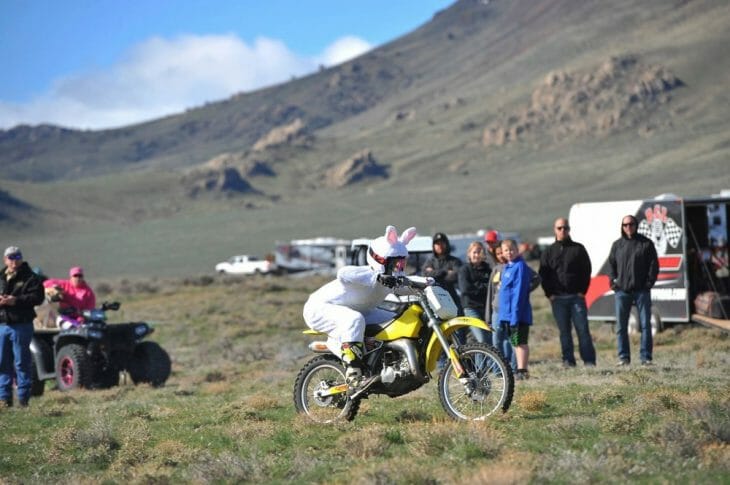 A hoppity hare, David Kamo, helping to develop the Hounds of the future.