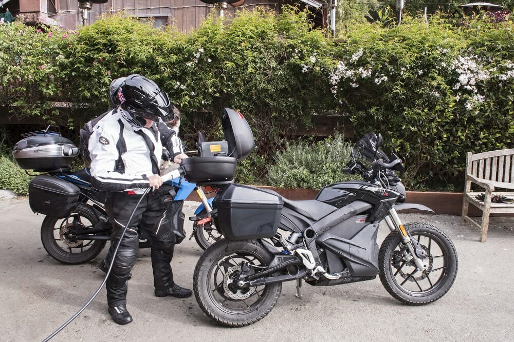 E-Touring In California on the Zero DSR