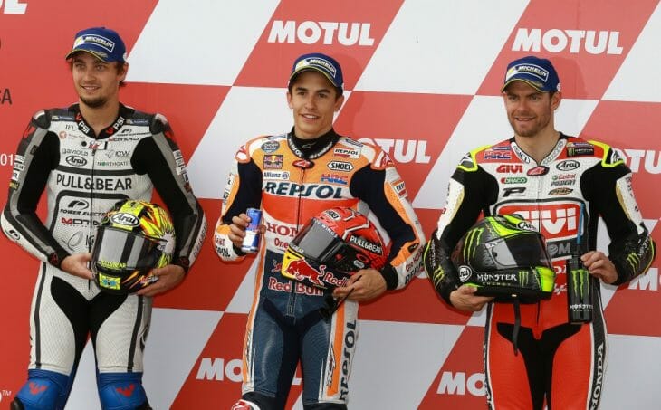 MotoGP qualifying was held in challenging conditions Saturday in Argentina.