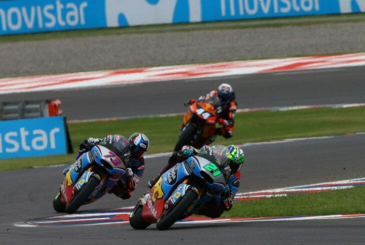 Moto2 and Moto3 Results from the 2017 Argentina Motorcycle Grand Prix