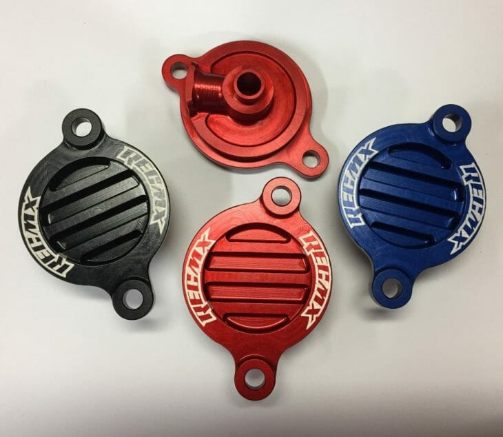 REC MX 2017 Honda CRF450R/RX Billet Oil Filter Cover