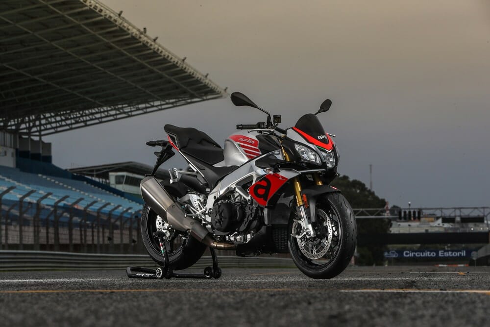 2017 Aprilia Tuono 1100 RR and Factory First Test Cycle News