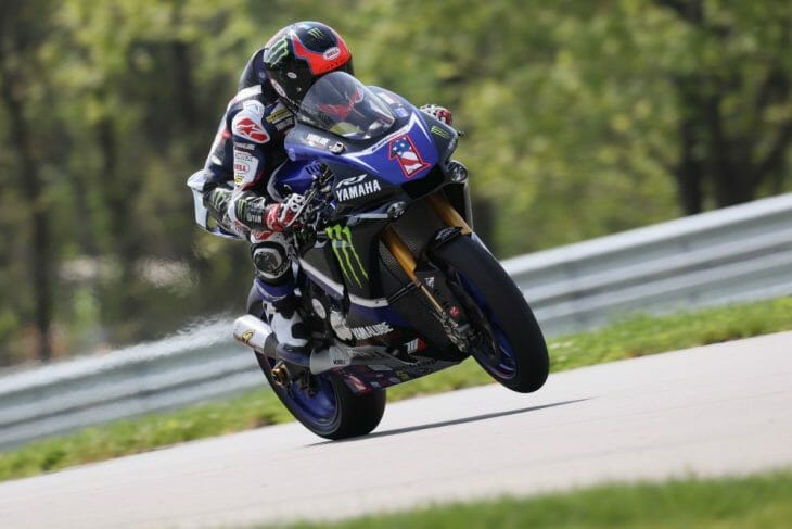 Cameron Beaubier led the way at today's Pittsburgh test. | Photo: Brian J. Nelson