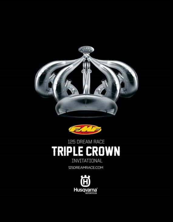 FMF Racing to Award a Husqvarna TC 125 to Lucky Triple Crown Participant