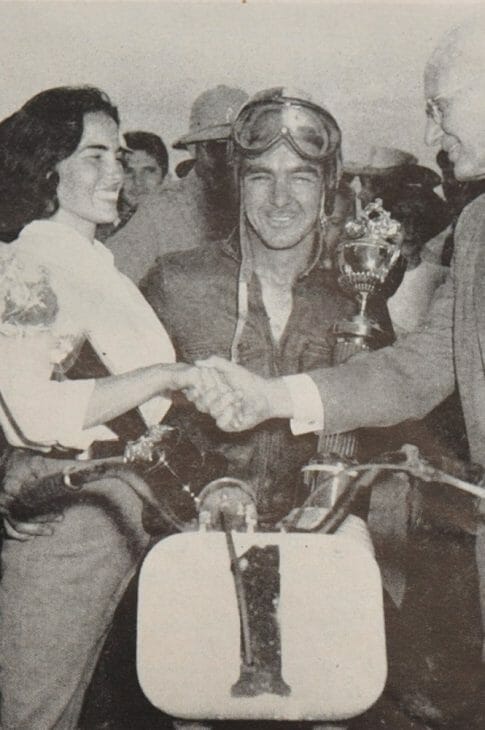 Joe Leonard and his wife Diana.