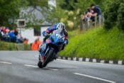 The man in his element. Michael Dunlop is a formidable proposition when it comes to road racing, and he proved it once again by taking a brand new, untested motorcycle in the 2017 Suzuki GSX-R and winning the Senior TT with it.