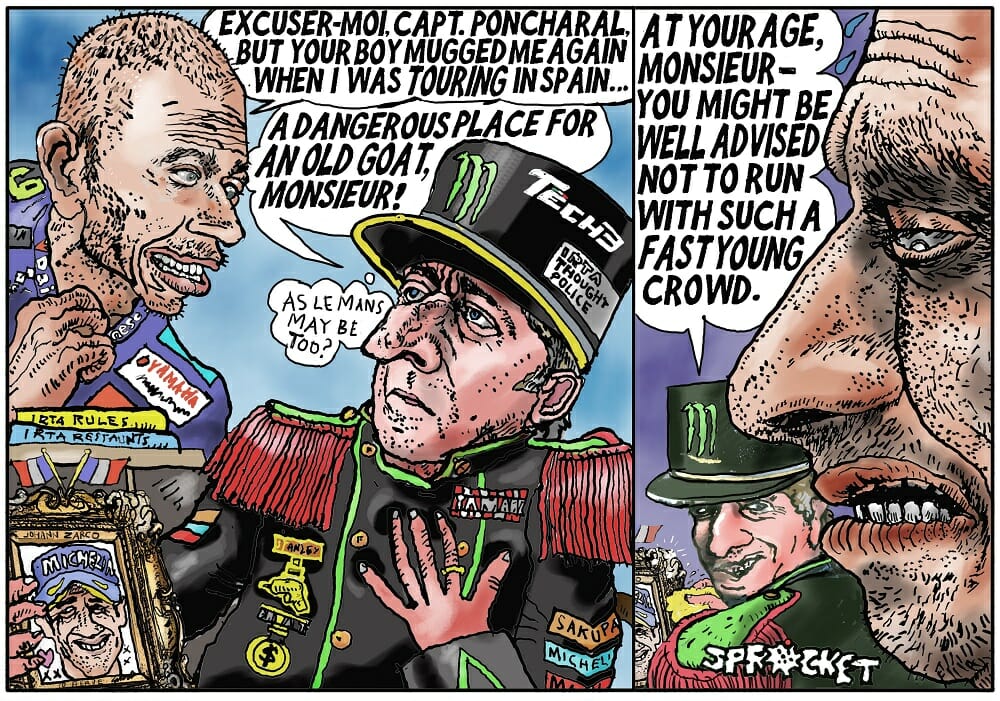 In The Paddock - Back Page