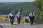 Just .153 of a second separated the top three finishers in today’s Motul Superbike race in the Dunlop Championship at Road America with Monster Energy/Yamalube/Yamaha Factory Racing’s Cameron Beaubier taking victory over Yoshimura Suzuki’s Toni Elias and Roger Hayden by just .005 of a second and .153 of a second, respectively, in the closest race of the 2017 season thus far.