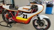 Jim Knipp’s 1981 WERA C Superbike National Championship winning Kawasaki KZ650 Superbike restored today.