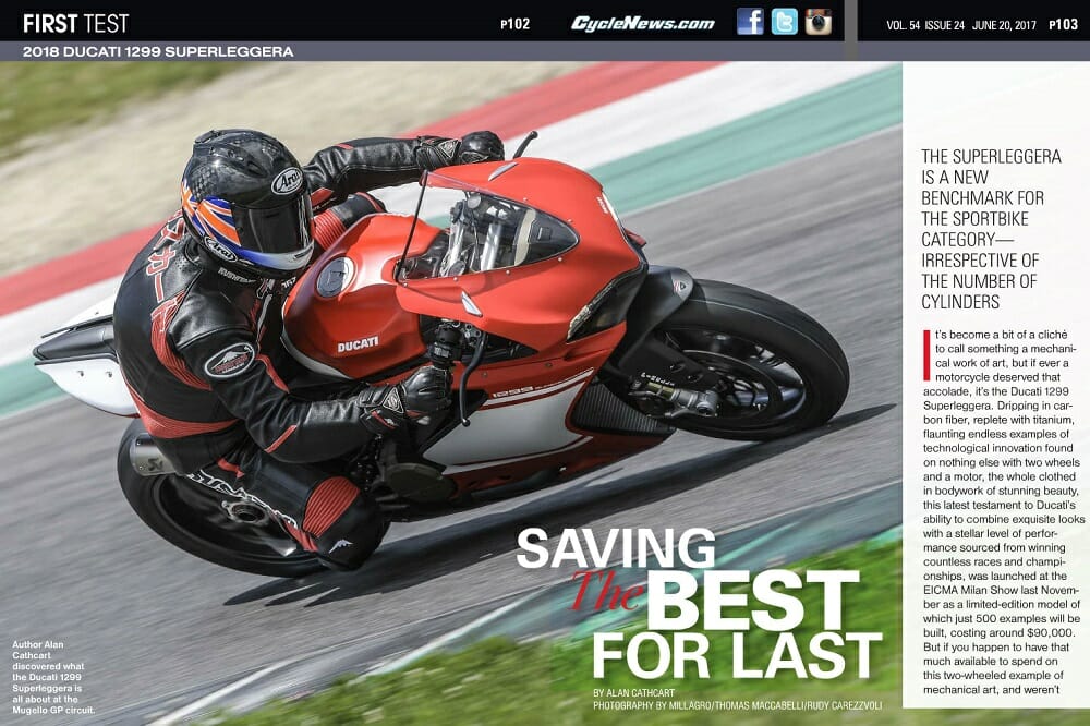2018 Ducati 1299 Superleggera