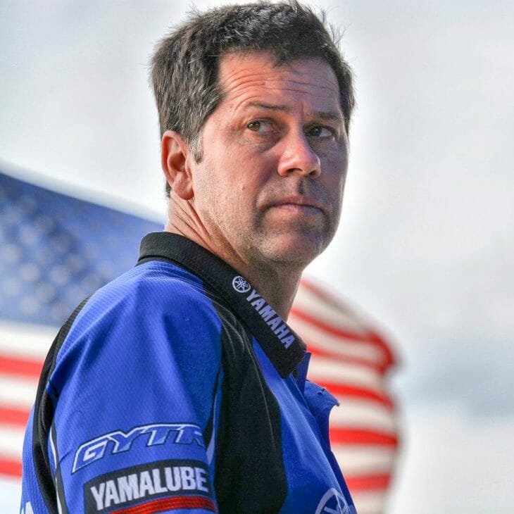 N-Fab/AmPro Yamaha team owner Randy Hawkins