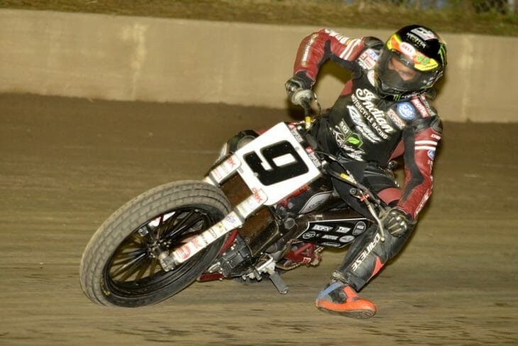 Jared Mees won at the Rolling Wheels Half-Mile
