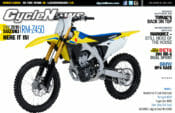 Cycle News Magazine #26: 2018 Suzuki RM-Z450 First Look, RedBud Motocross, German MotoGP...