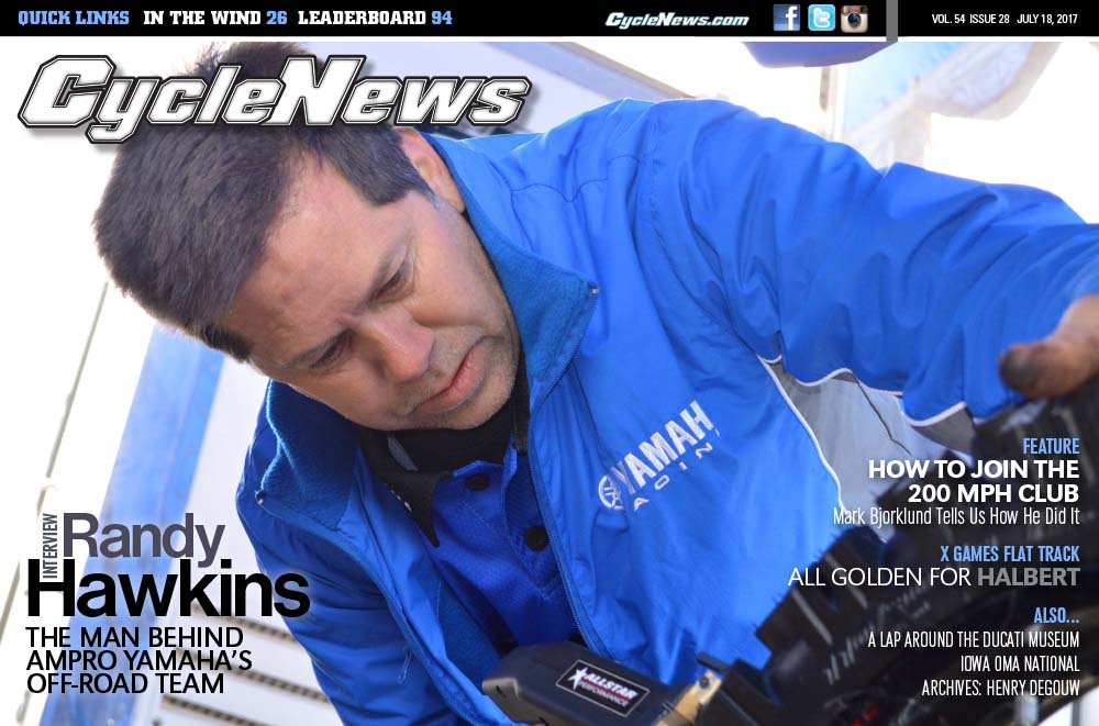 Cycle News Magazine #28: Randy Hawkins Interview, X Games Flat Track...