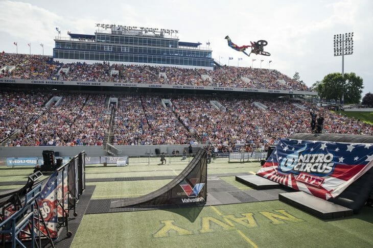 Travis Pastrana Leads Nitro Circus Crew at Spectacular Annapolis Homecoming Show