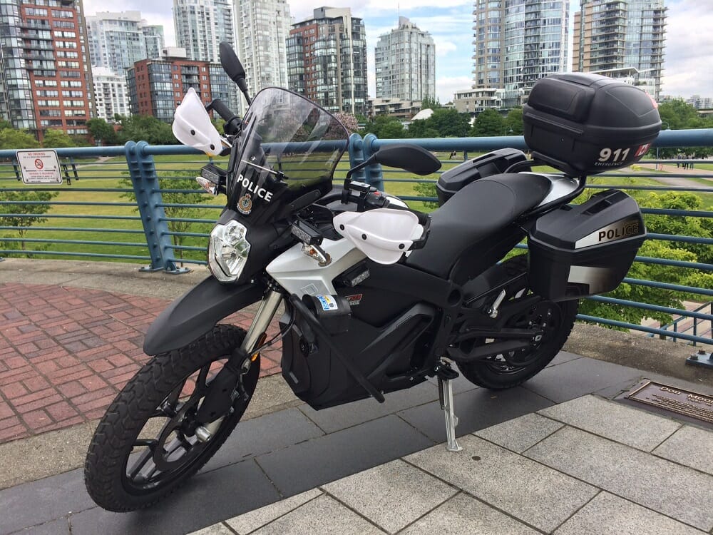 Zero shop motorcycles police