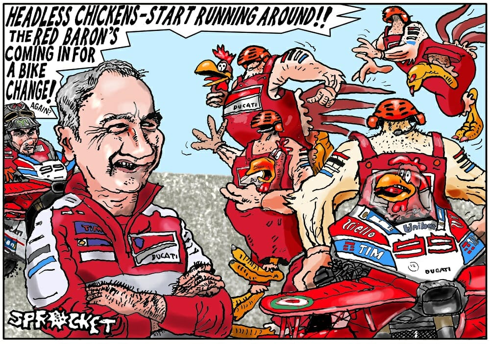 Back Page In The Paddock Michael Scott