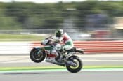Cal Crutchlow led the way in MotoGP's opening day at Silverstone.