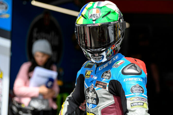 Franco morbidelli agv store helmet