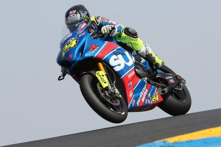 Yoshimura Suzuki's Toni Elias extended his series lead after scoring a pair of second-place finishes in MotoAmerica Superbike's return to Sonoma Raceway. (Photo by Brian J. Nelson)