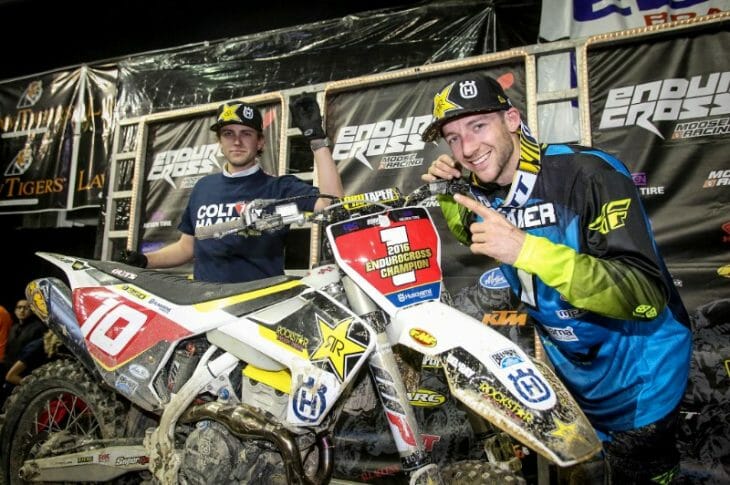 Husqvarna Returns as 2017 EnduroCross Partner