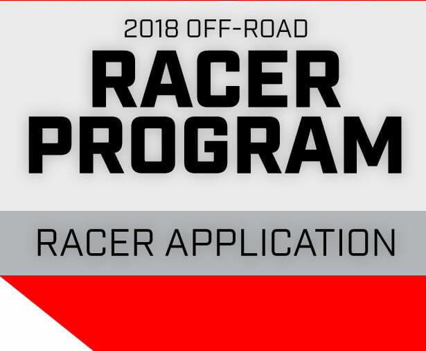 KLIM 2018 Off-Road Racer Program