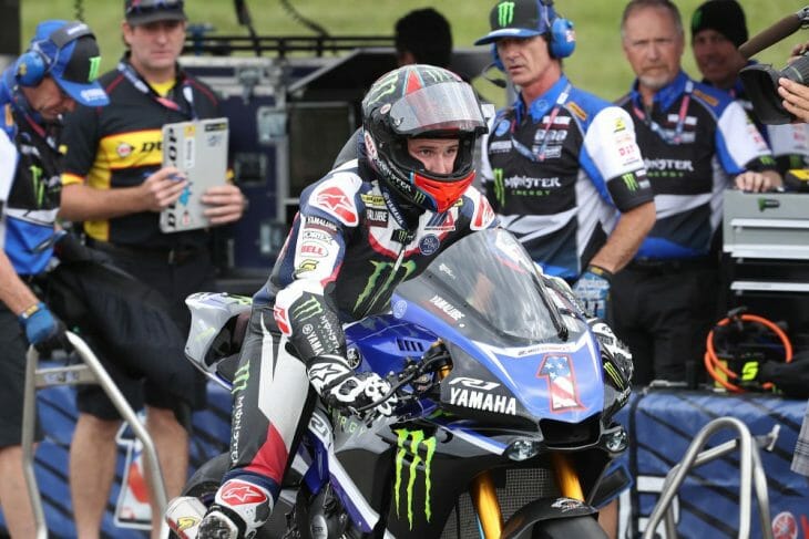 Cameron Beaubier carried his momentum from Sonoma and topped both Motul Superbike sessions on day one at the Championship of Pittsburgh. | Photo: Brian J. Nelson