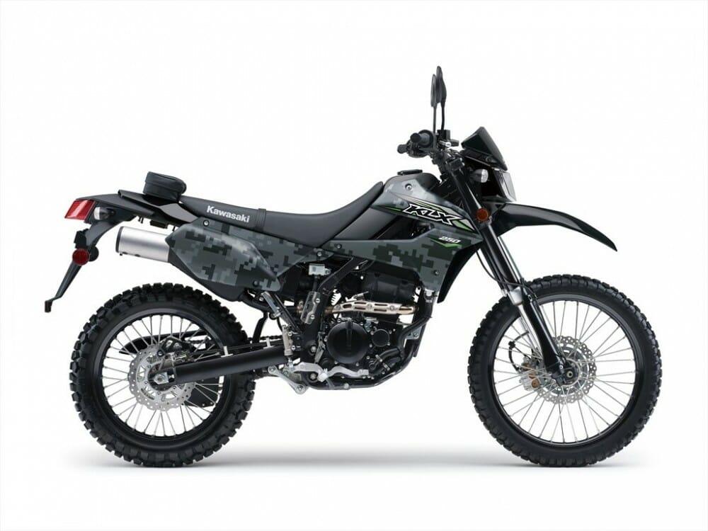 De-duding the cosmetics? 2018-Kawasaki-KLX250-camo