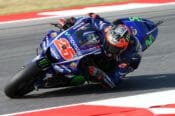 Maverick Vinales took the pole at Misano.