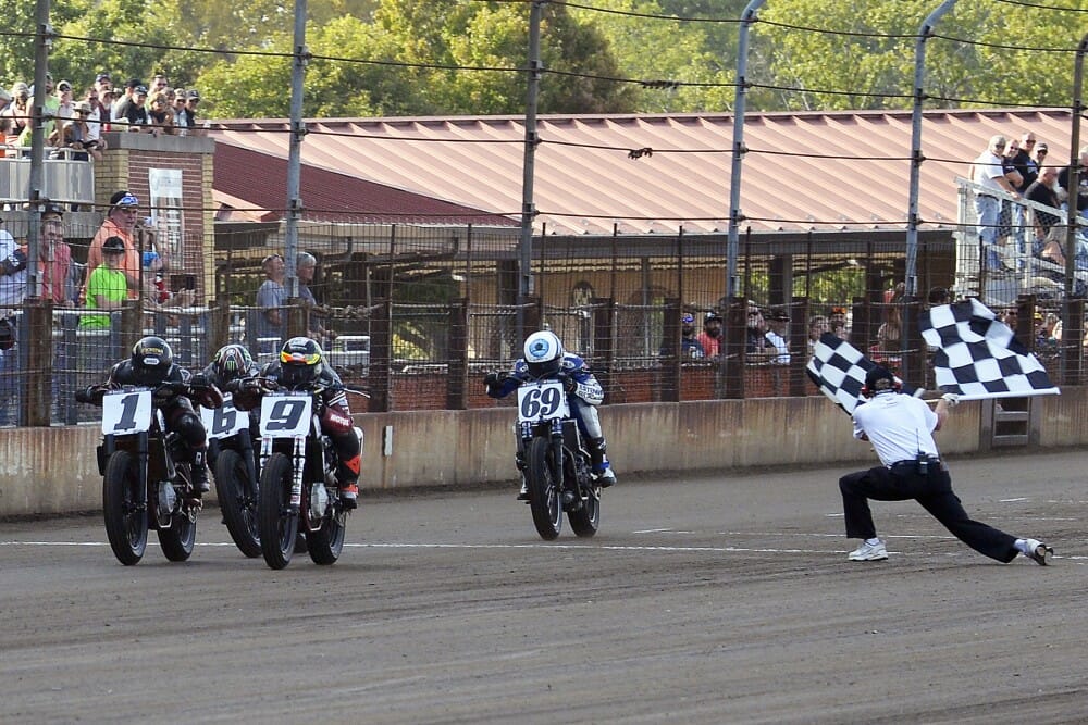 2017 American Flat Track Springfield Mile 2 Results Cycle News