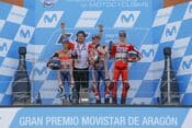 2017 Aragon MotoGP podium