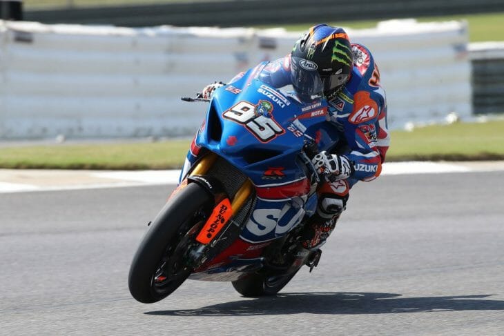 Hayden topped the time sheets in Friday's qualifying practice at Barber. Photo: Brian J. Nelson