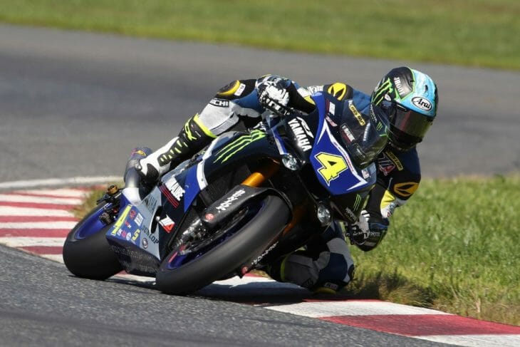 Hayes' experience at NJMP helped put him atop the time sheets on Friday. Photo: Brian J. Nelson