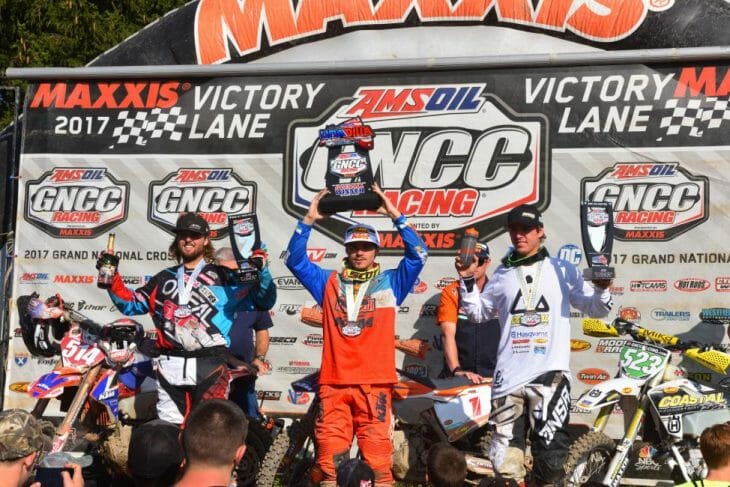 2017 Amsoil GNCC Unadilla Results