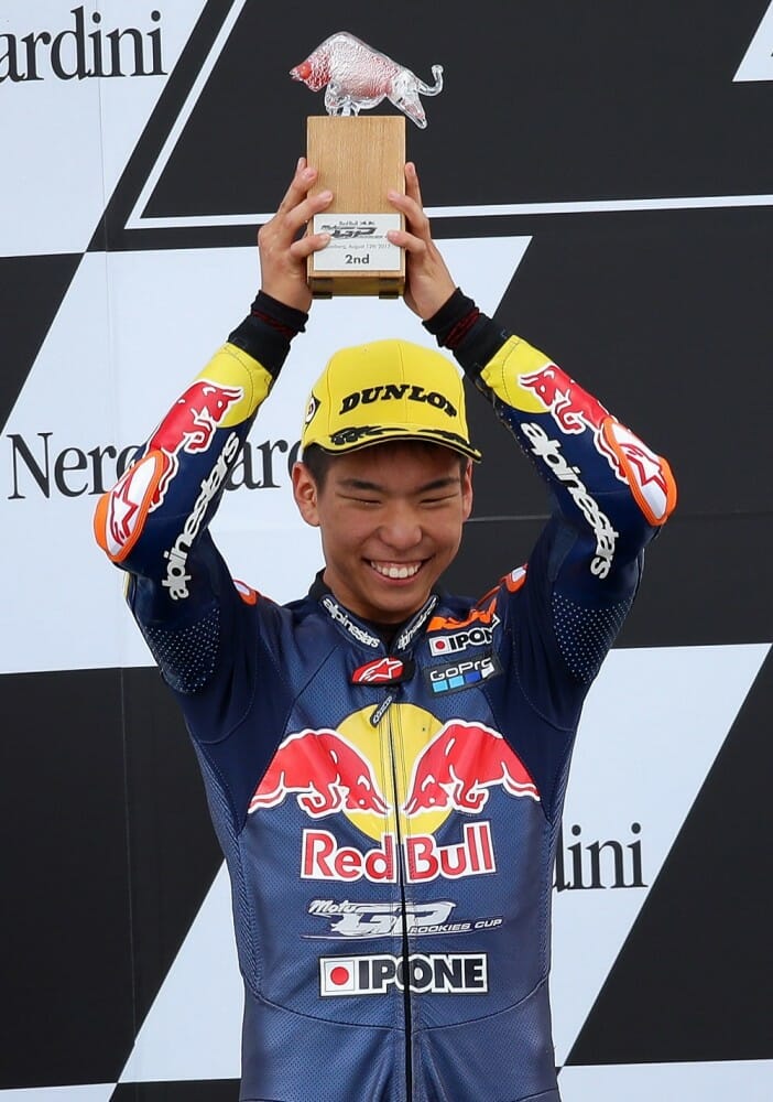 Red Bull Motogp Rookies Cup Masaki Is 17 Champion Cycle News