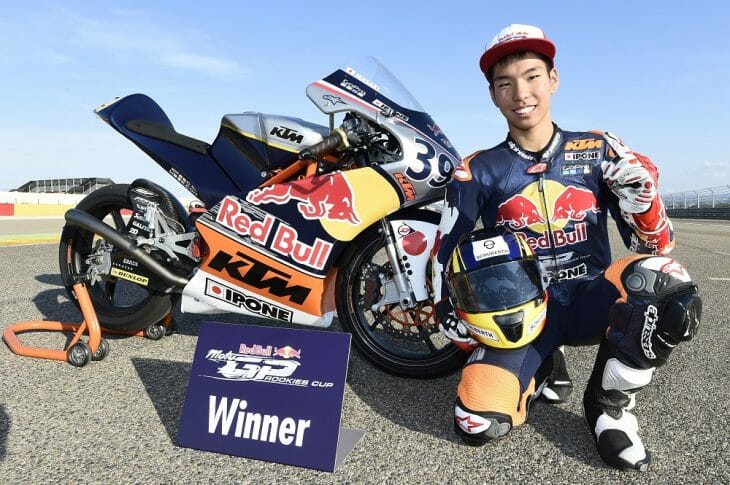 Red Bull MotoGP Rookies Cup: Masaki is 2017 Champion
