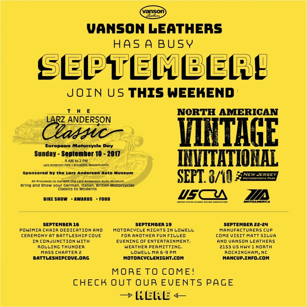 Vanson Leathers