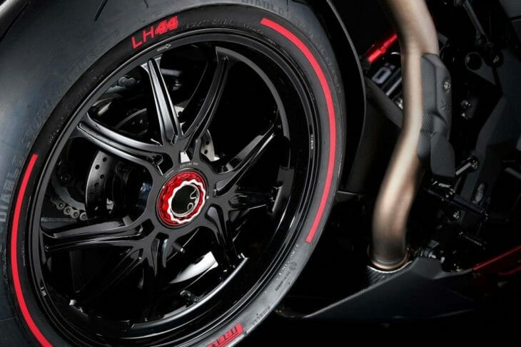 Lewis Hamilton MV Agusta F4 LH44 wheel Lewis Hamilton MV Agusta F4 LH44