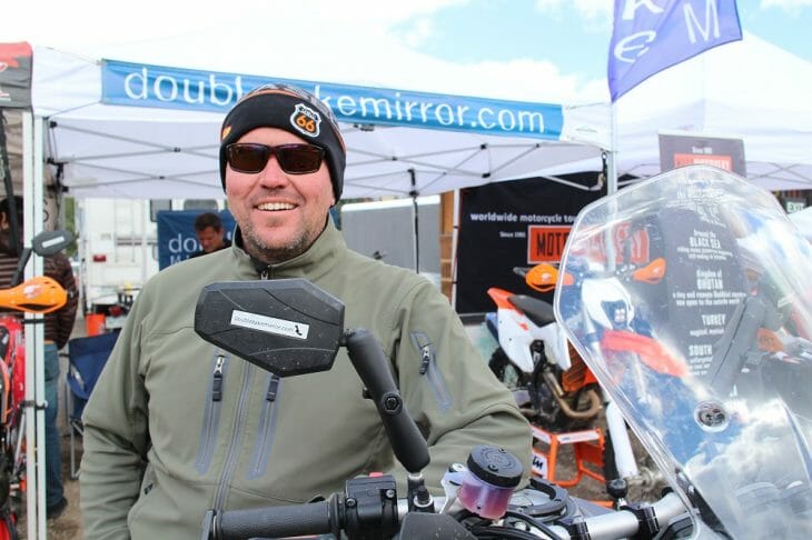 2017 KTM Adventure Rider Rally Vendor Bender | Doubletake Mirror