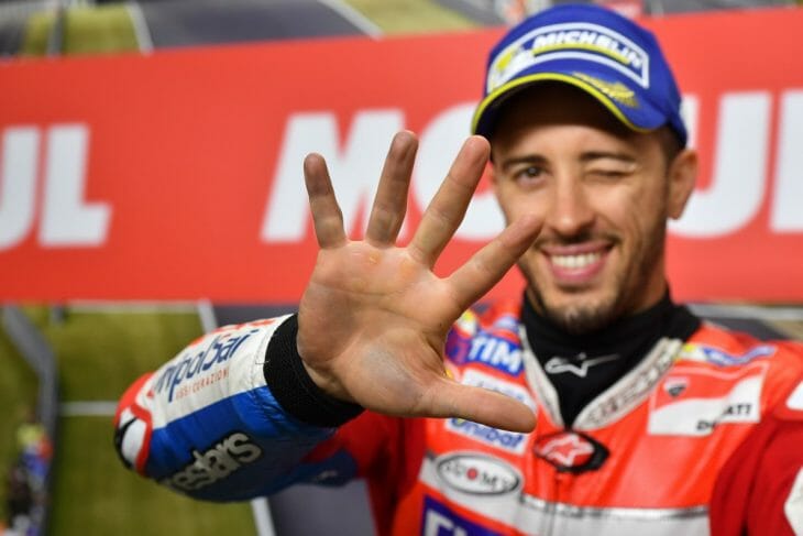 Fifth victory for Desmo Dovi after a breathtaking duel