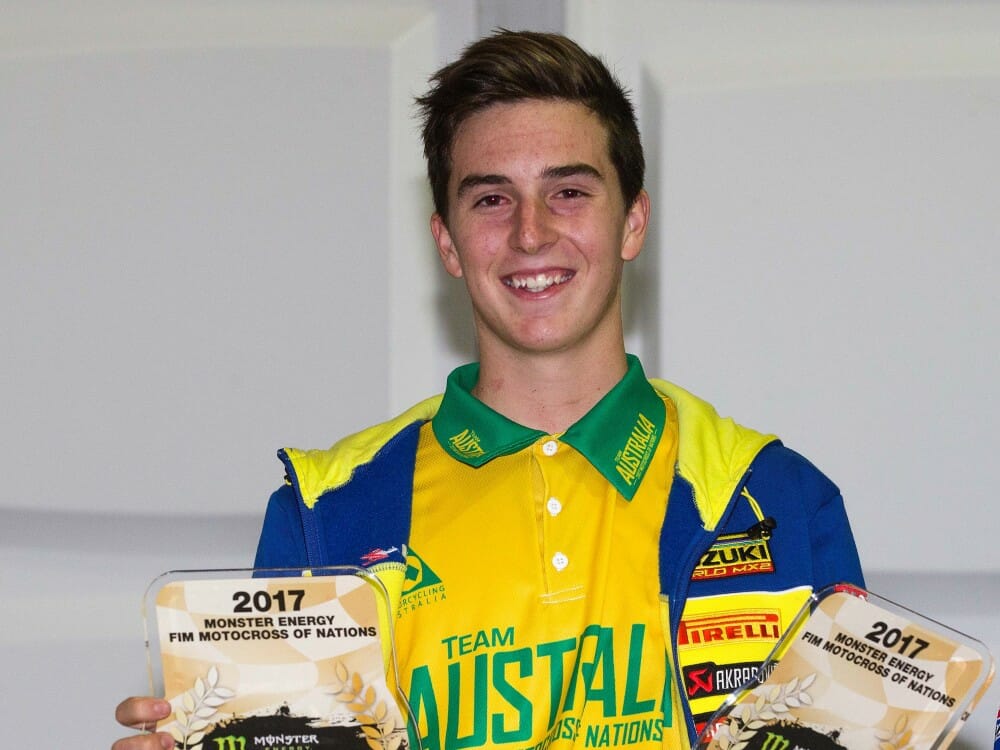 Hunter Lawrence Joins GEICO Honda MX Team